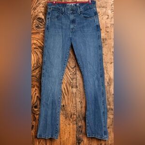 Wrangler Retro Blue Boot Cut Jeans Style